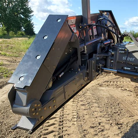 best skid steer box grader|grading blade for skid steer.